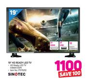 Sinotec 19" HD Ready LED TV 1366X720P