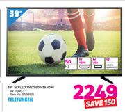 Telefunken 39" HD LED TV TLED39 HD A