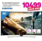 Samsung 55" UHD Curved TV 55MU7350