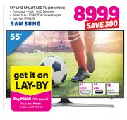Samsung 55" UHD Smart LED TV 55MU7000