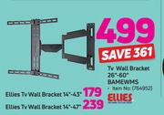 Ellies TV Wall Bracket 26"-60" BAMEWS