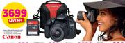 Canon Camera + Bag And SD Card (EOS 1300D)