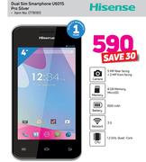 Hisense Dual SIM Smartphone U601S Pro Silver