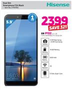 0Hisense Dual SIM Smartphone F24 Black