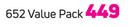 HP 652 Value Pack