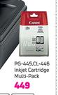 Canon PG-445, Cl-446 Inkjet Cartridge Multi-Pack