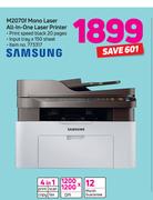 Samsung M2070f Mono Laser All-In-One Laser Printer