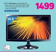 Samsung 21.5" FHD Monitor (LS22D300HY XA)