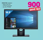 18.5" Monitor (E1916HV)