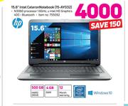 HP 15.6" Intel Celeron Notebook (15-AY032)
