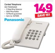 Panasonic Corded Telephone (KX-TS500SAW)