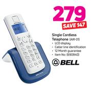 Bell Single Cordless Telephone (AIR-01)