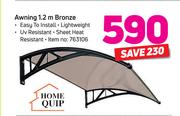 Home Quip Awning 1.2m (Bronze)