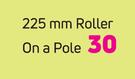 Rainbow 225mm Roller On A Pole