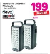 Tevo Magneto Rechargable LED Lantern With Handle -Each