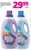 Sta-Soft Fabric Softner Bottle-2L Each