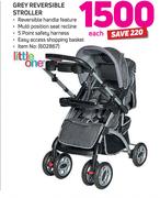 Little One Grey Reversible Stroller