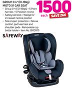 Safeway Group 0+ /1 (0-18Kg) Moto X1 Car Seat
