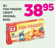 I&J Fish Fingers Crispy Original-600g