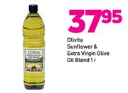 Olivita Sunflower & Extra Virgin Olive Oil Blend-1L