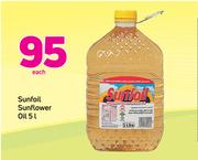 Sunfoil Sunflower Oil 5Ltr-Each