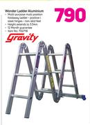 Gravity Wonder Ladder Aluminium