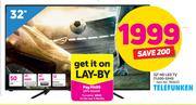 Telefunken 32" HD LED TV TLEDD-32HD