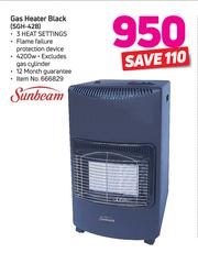 Special Sunbeam Gas Heater Black SGH-42B — m.guzzle.co.za
