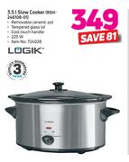 Logik 3.5Ltr Slow Cooker RSH-246108-01
