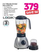 Logik 2 In 1 Blender Grinder RSH-245611-01