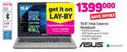 Asus 15.6" Intel Celeron Notebook