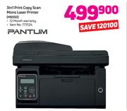 Pantuim 3 In 1 Print Copy Scan Mono Laser Printer (M6550)