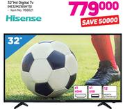 Hisense 32" HD Digital TV (HE32M2165HTS)
