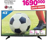 LG 43" FHD Digital LED TV (TV 43LJ510V)