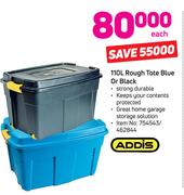 Addis 110L Rough Tote Blue Or Black-Each