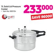 Tissolli 7L Solid Lid Pressure Cooker