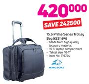 Kingsons 15.6 Prime Series Trolley Bag (KS3118W)
