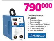 Trade weld 200AMP Inverter (W4226C)