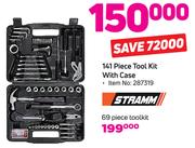 Stramm 141 Piece Tool Kit With Case