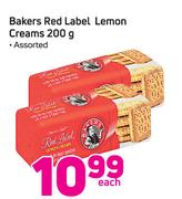 Bakers Red Label Lemon Cream-200g