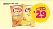 Lays Potato Chips-2 x 125g