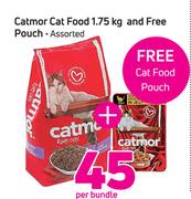 Catmor Cat Food 1.75Kg And Free Pouch-Per Bundle