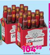 Budwieser-2 x 6 x 330ml