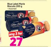 Blue Label Marie Biscuits-3 x 200g