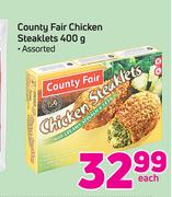 Country Fair Chicken Steaklets-400g