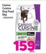 Canine Cuisine Dog Food Assorted-6Kg Each