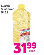 Sunfoil Sunflower Oil-2Ltr Each