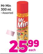 Mr Min-300ml Each
