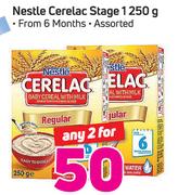 Nestle Cerelac Stage 1 Assorted-2 x 250g 