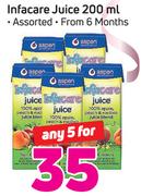 Infacare Juice Assorted-5 x 200ml